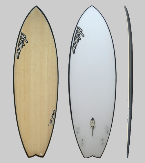 Neilson Surfboards - Floatey Fish - bamboo / carbon 